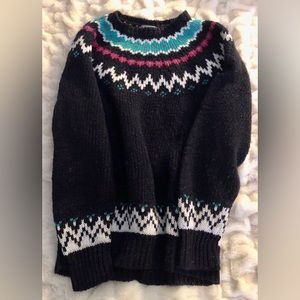 Tarazzia Fairisle Pullover Sweater, Sz. M